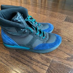 Bottega Veneta high top men’s sneakers